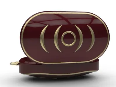 Keychain With Storage 3D print model