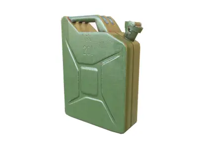 Jerry Can Low-poly 3D model
