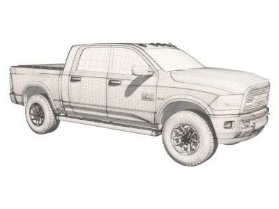 Dodge Ram 2500 HD 3D model