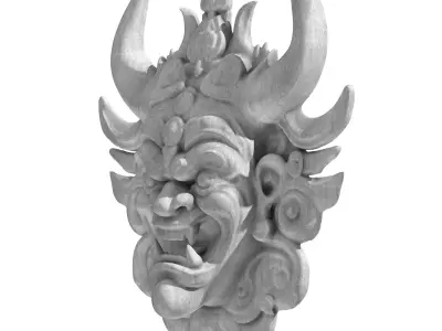 Balinese Demon 2 3D model
