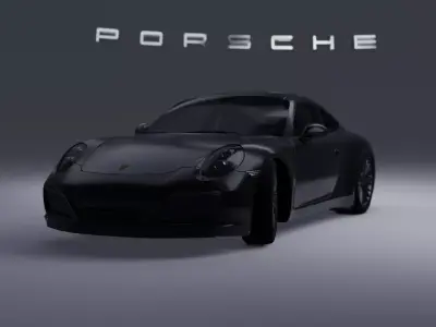 Porsche Carerra 3D model