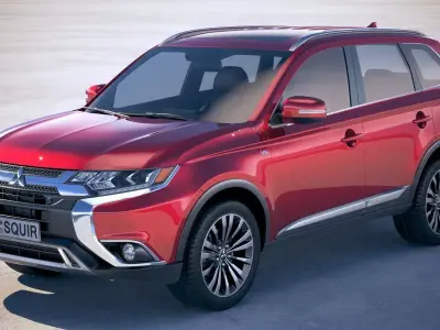 Mitsubishi Outlander 2019 3D model