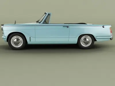 Triumph Herald 948 Convertible 3D model