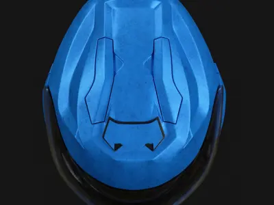 GT air3 shoei helmet 3D model