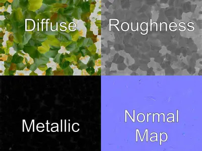 Modern Copper Ceiling Fixture Model Pack Low-poly 3D model