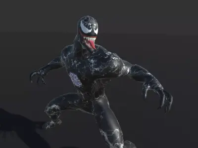venom 3d model 3D model