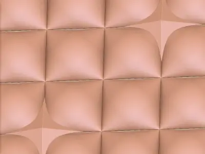 3D WALLPANEL 600MM x 600MM 3D model