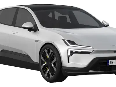 Polestar 4 2024 3D model