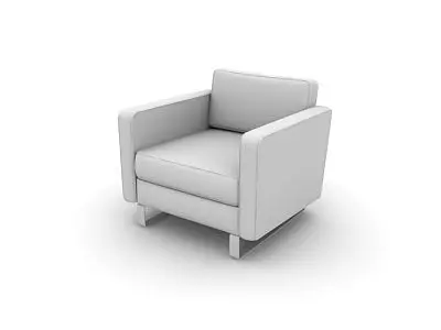 Combo pack of Arm Chairs 3D model