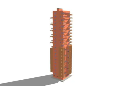 Residential Apartment 03 3D model