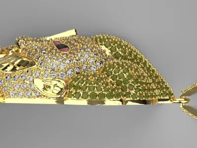 Joker Diamond pendant 3D print model