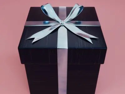 Gift Box 3D Model 3D model