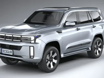 Baic Beijing BJ60e 2025 3D model