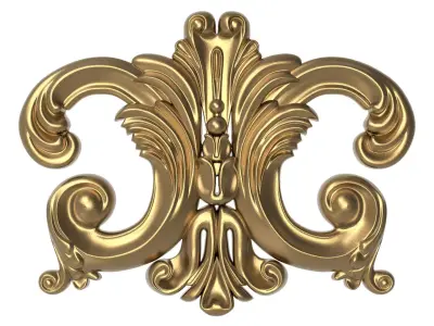  decorative pattern ready for 3D printing 3D model 296
