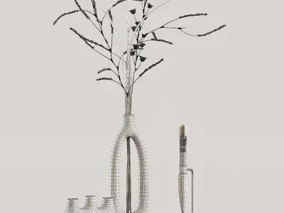 MENU Decor set 3D model