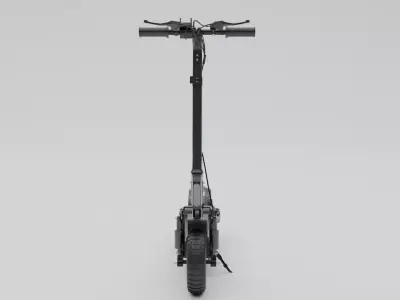 Electrical Cycle Low-poly 3D model