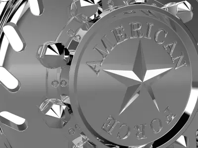 AMERICAN FORCE N18 CUTLASS DRW WHEEL 3D print model