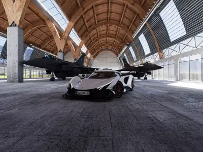 Apollo Intensa Emozione 2019-FighterJet Set 3D model