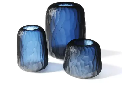 Guaxs Smoke blue set 3D model