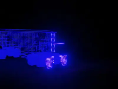 Super B Trailer Model Design 3D prototip Model 3D print model