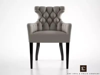 The Sofa and Chair Company Guinea dining chair 3D model