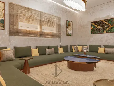 Salon Marocain 3D model