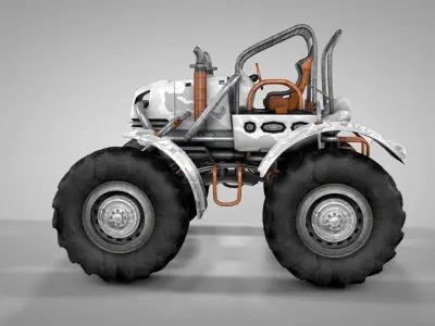 Monster Truck 3 3D model