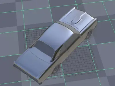 car 3d model 3D model buy