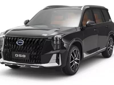 2026 GAC GS8 6 Seats with Interior 3D model