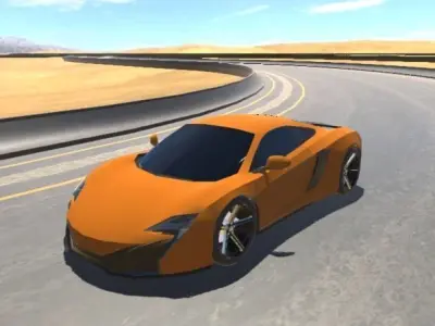 Mclaren Mobile Game Ready Low-poly 3D model