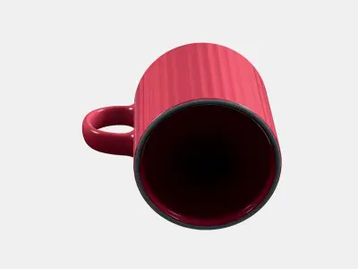 Imperial Mug Low-poly 3D model