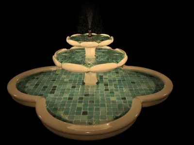 Water Fountain 3D model