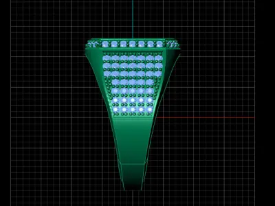Print Ready STL 3DM  Gents Rings Diamond Men Ring  3D print model 94