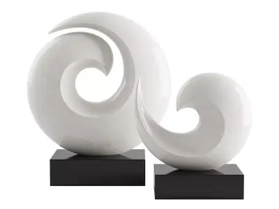 Abstract Sculpture Harmony 3D model