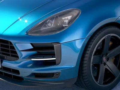 Porsche Macan 2019 3D model
