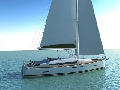 Jeanneau Sun Odyssey 409 3D model