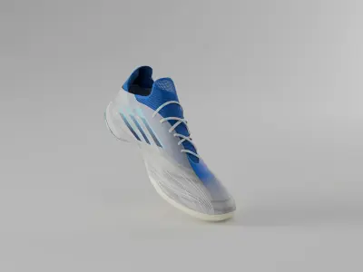 Adidas SpeedXFlow Futsat Shoe Low-poly 3D model