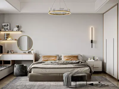 Bedroom Collection 05 For Unreal Engine 3D model