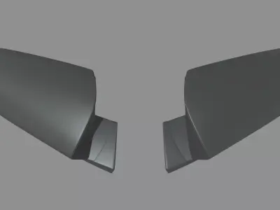 Car Mirror Hyundai i20 N 2022 3D model