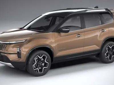 Tata Safari 2024 3D model