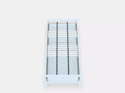 SONGESAND Bed frame 15 Low-poly 3D model