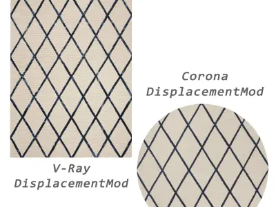 Rugs No 392 Low-poly 3D model