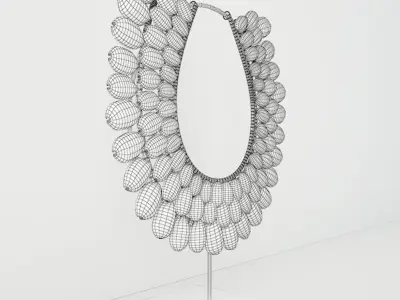 Native shell decor 3D model