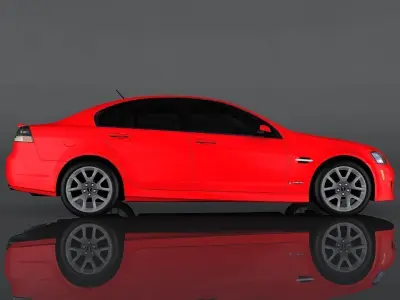 Pontiac G8 GXP Low-poly 3D model
