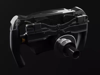 F1 2026 Steering Wheel 3D model