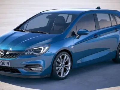 Opel Astra Sports Tourer 2020 3D model