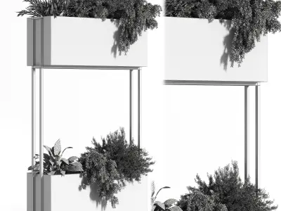 Indoor Plant Set 10 3D model