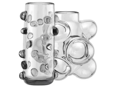 Glass Vases 3D model