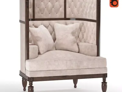 Classic Armchair Free 3D model