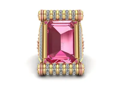 The Kings Ring - Men Ring 3D print model